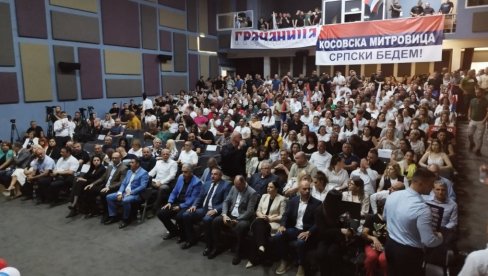 GRAČANICA GRMI, SRPSKI BEDEM NEĆE PASTI: Veličanstven miting Srpske liste pred sutrašnje izbore