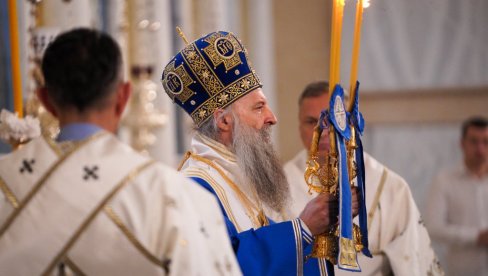 ТРАМПОВ САВЕТНИК ПОСЕТИО СПЦ: Патријарх Порфирије га примио у Патријаршијском двору
