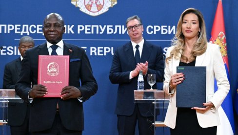 OVIH 10 SPORAZUMA POTPISANO SA ANGOLOM U PRISUSTVU VUČIĆA: Evo u kojim oblastima Srbija širi saradnju