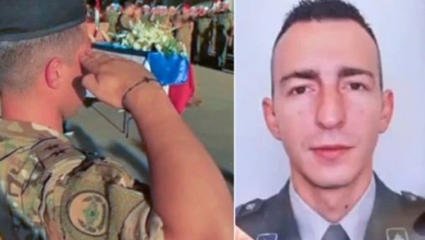 ПОСЛЕДЊИ ПОЗДРАВ ХЕРОЈУ: Овако је испраћен српски војник који је погинуо у мировној мисији