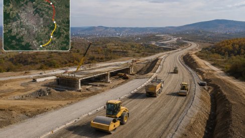 RADOVI U FINIŠU: Prva deonica obilaznice oko Kragujevca skoro završena