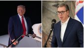ВУЧИЋ ЧЕСТИТАО ТРАМПУ 80. РОЂЕНДАН: Ваша политика унела је нову динамику у савремене међународне односе (ФОТО)