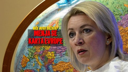 ISMEVANJE ZDRAVOG RAZUMA! Zaharova reagovala na navode o nastajanju nove države - ova zemlja se ujedinjuje sa srpskim komšijom?
