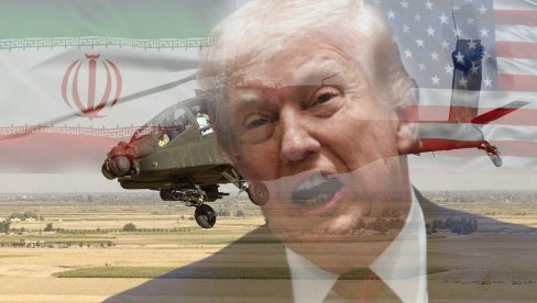 ЧУДО ЈЕ ДА СУ ПРЕЖИВЕЛИ! Трампо о рушењу Апача: Ирански дрон се заглавио између двојице пилота