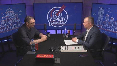 ВУЧИЋ ГОСТ РАДИО БЕОГРАДА: Председник открио нове детаље о покушају обојене револуције (ВИДЕО)