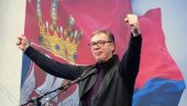 VUČIĆ POTVRDIO PISANJE NOVOSTI: Zastava duga 500 metara na skupu 27. juna, kao i roboti koji su u Kini igrali Moravac