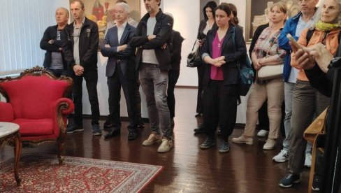 SVETKOVINA U ČAST DANA GRADA LOZNICE: Otvorena izložba slika iz riznice Miće Popovića 