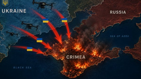 УКРАЈИНА УБИЈА ЦИВИЛЕ НА КРИМУ: Има жртава, много рањених после монстроузног напада на Русе