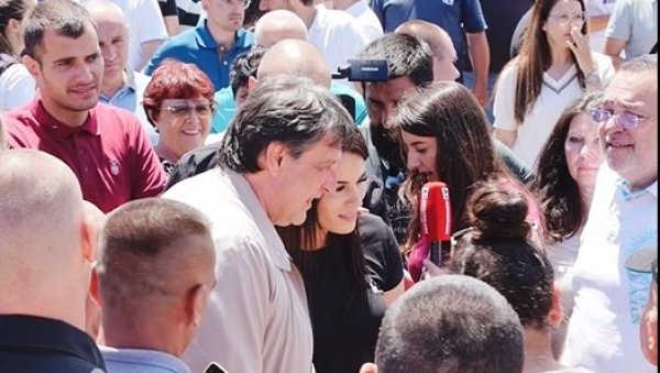 МИНИСТРИ У ВЕЛИКОМ ШИЉЕГОВЦУ: Више је нас који волимо Србију, нема стајања победићемо их радом (ВИДЕО)