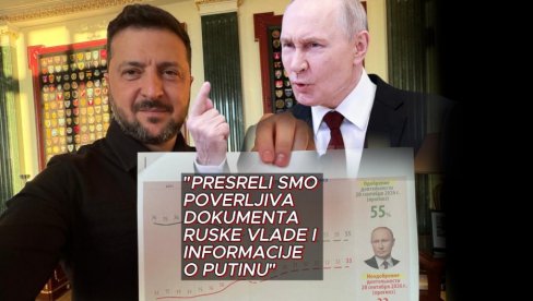 ZELENSKI OBJAVIO UKRADENA DOKUMENTA O PUTINU: Presreli smo poverljive papire ruske vlade (foto)