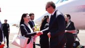 VUČIĆ U POSETI GRUZIJI: Svečani doček sa vojnim počastima za predsednika Srbije (VIDEO)