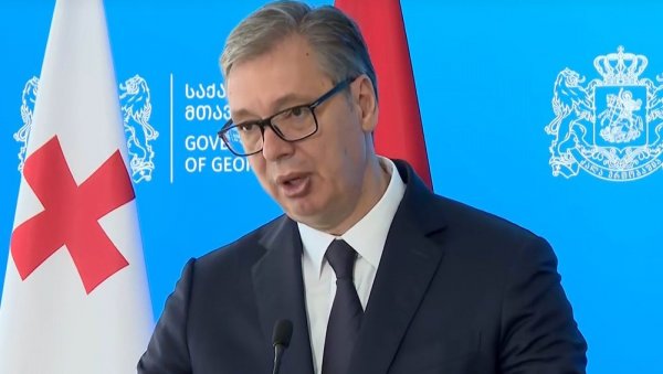 ЗАХВАЛАН САМ НА УЧЕШЋУ ГРУЗИЈЕ НА ЕКСПУ Вучић: То ће бити највећа приредба на нивоу целог света