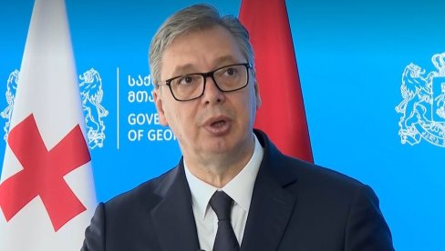 ВУЧИЋ САОПШТИО ВАЖНЕ ВЕСТИ: Споразум о слободној трговини са Грузијом пре Сајма вина у Београду