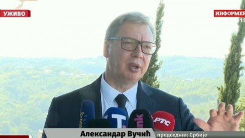 ЧЕСТИТАМ ИМ, АЛИ МИ ИМАМО БОЉУ ЕКОНОМИЈУ Вучић коментарисао хибридни рат Подгорице против Србије и њен улазак у ЕУ