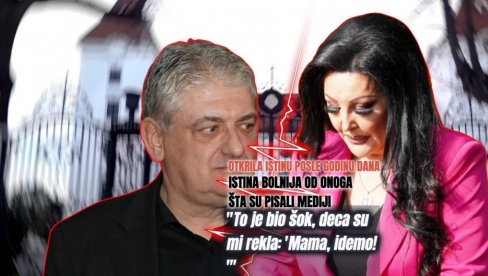 ИСТИНА ЈЕ БОЛНИЈА ОД ОНОГА ШТО СУ ПИСАЛИ МЕДИЈИ Гага после годину дана ПРВИ пут о разводу од Тонија: То је шок, деца ми рекла да идемо