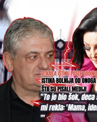 ИСТИНА ЈЕ БОЛНИЈА ОД ОНОГА ШТО СУ ПИСАЛИ МЕДИЈИ Гага после годину дана ПРВИ пут о разводу од Тонија: То је шок, деца ми рекла да идемо