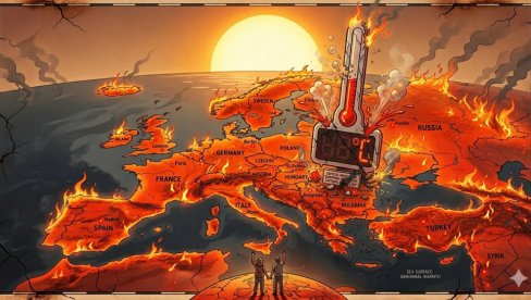 ПОЉСКА ГОРИ! Измерена НЕЗАМИСЛИВА температура оборен рекорд стар више од века – пакао какав Европа не памти!