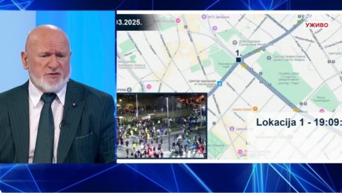 PROFESOR O ZAVERI PRED 15. MART: Cilj je bio izazvati reakciju širih razmera i da se potru rezultati vlasti i Vučića
