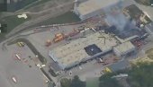 UKRAJINA U PLAMENU: Ruski bombarder uništio skladište dronova (VIDEO)