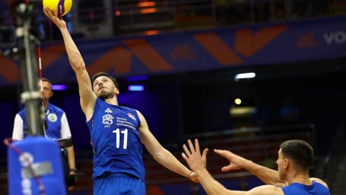 NAŠA SNAGA JE U RADU: Sjajni tehničar Aleksa Batak dočekao svojih pet minuta u odbojkaškoj reprezentaciji Srbije