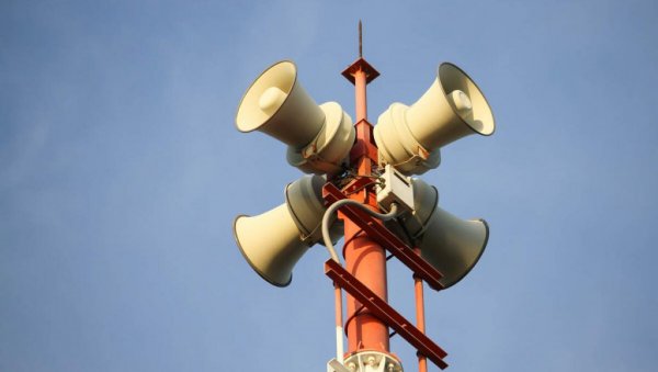 У СМЕДЕРЕВУ ОВЕ СРЕДЕ ОПЕТ ПРОВЕРА СИРЕНА: Звук за ваздушну опасност у 10 часова