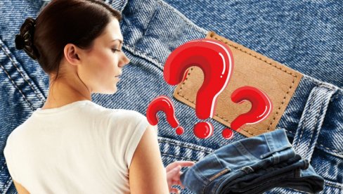 ЛАКШЕ ЈЕ НЕГО ШТО МИСЛИТЕ: Шта да радите када вам се фармерке скупе? Сјајан трик!