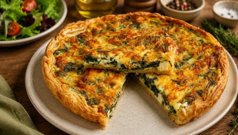 PITA SA SPANAĆEM I RIKOTOM: Jednostavan, a ukusan obrok