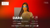 BEOGRAD JE SPREMAN DA BANGARANGA: Dara prvi put nastupa u Srbiji 27. juna na festivalu  Belgrade Music Week