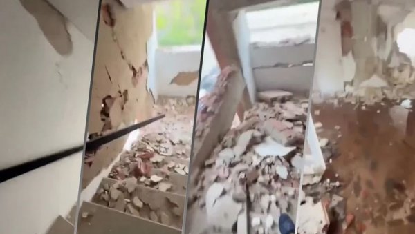 ПОЈАВИО СЕ НОВИ СНИМАК ИЗ ВЕНЕЦУЕЛЕ: Мушкарац снимао како бежи из зграде после разорног земљотреса (ВИДЕО)
