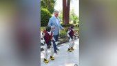NEVIĐENA SCENA! Vučić zaigrao Moravac sa robotima i pozvao narod na veliki skup 27. juna! (VIDEO)