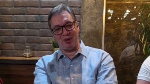 АКО НЕ МОЖЕШ ДА ИХ ПОБЕДИШ, ТИ ИМ СЕ ПРИДРУЖИ Председник Вучић објавио снимак са краја радног дана (ВИДЕО)