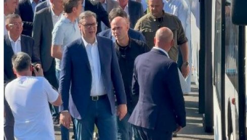 ИСТОРИЈСКИ ДАН ЗА СРБИЈУ: Вучић на отварању деонице ауто-пута Адрани–Прељина (ФОТО/ВИДЕО)