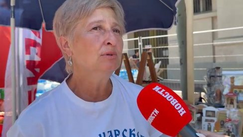 ЖЕНЕ ПОДРЖАВАЈУ ВУЧИЋА ЈЕР ОСЕЋАЈУ СИГУРНОСТ: Крушевљанка одушевила изјавом на скупу Србија једна породица (ВИДЕО)