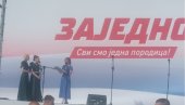 KONCERT SESTARA GOBOVIĆ: Veličanstveni skup Srbija jedna porodica (VIDEO)