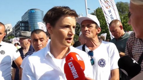 Brnabić: Najvažnija poruka Vučića - ujedinjena Srbija
