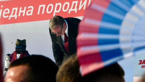 SNAŽNA PORUKA PREDSEDNIKA VUČIĆA: Hvala narodu na podršci i ljubavi prema našoj Srbiji! (VIDEO)
