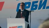 ДАНАС ЈЕ СРБИЈА МЕЂУ НАЈБРЖЕ РАСТУЋИМ ЗЕМЉАМА У ЕВРОПИ Вучић: Најбржа у региону, а међу најбржима у Европи