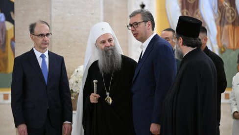 ДРЖАВА УЛОЖИЛА 94 МИЛИОНА ЕВРА У СВЕТИЊУ! ВУЧИЋ: Без Храма Светог Саве ни српски народ, ни српска држава не би могли да опстану