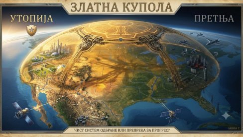 АМЕРИКА СЕ ЗАТВАРА ПОД НЕПРОБОЈНИ ОKЛОП! Свемирска „Златна купола“ престиже Русију и Кину, или је све ОВО велика ЛАЖ?!