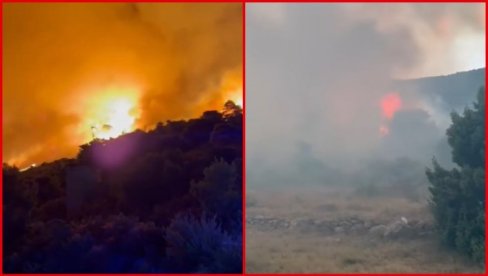 IZGORELO PREKO 300 HEKTARA ŠUME: Požar u Hrvatskoj lokalizovan nakonn duge borbe sa vatrenom sithijom (VIDEO)