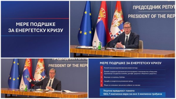 СВЕ МЕРЕ НА ЈЕДНОМ МЕСТУ! Вучић најавио важне ствари за све грађане Србије