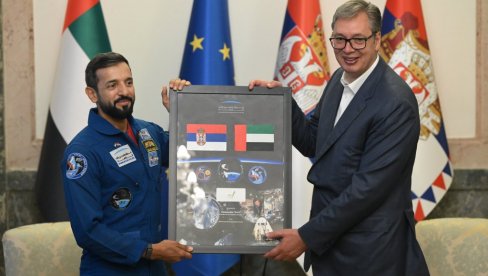 OVO SU PRVI ASTRONAUTI KOJE SMO UGOSTILI U SRBIJI! Oglasio se Vučić o susretu sa ministrom omladine UAE (VIDEO)