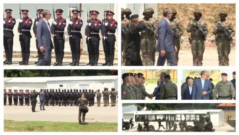 VUČIĆ NA POKAZNOJ VEŽBI U LIPOVICI: Pripadnici Žandarmerije uvek su bili tu kad se zemlja branila (FOTO/VIDEO)