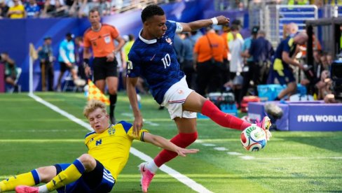 PRENOS, FRANCUSKA - ŠVEDSKA: Velika borba za osminu finala Mundijala