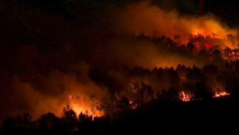 PIROMANI OTEŽAVAJU POSAO: Visoke temperature i požari haraju Francuskom