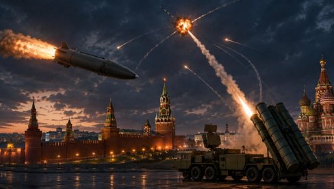 УКРАЈИНА ИСПАЛИЛА БАЛИСТИЧКЕ РАКЕТЕ НА МОСКВУ: Преседан у историји, руски С-400 магично одбранио престоницу