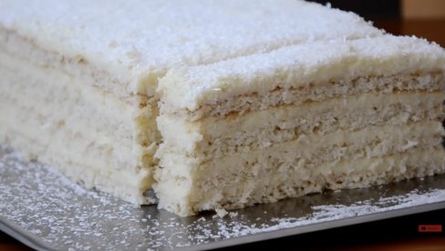 KOKOS TORTA: Savršena poslastica, bez pečenja