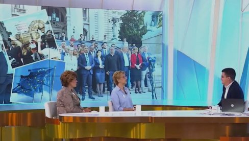 РАТ МЕЂУ БЛОКАДЕРИМА ПОТПУНО ЕСКАЛИРАО: На блокадерској телевизији свађале се Данијела Несторовић и Биљана Стојковић (ВИДЕО)