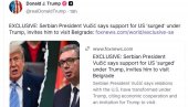 RETKI SU PRAVI, VUČIĆEVA REČ SE POŠTUJE: Analitičari o Trampovom ponovnom citiranju srpskog predsednika