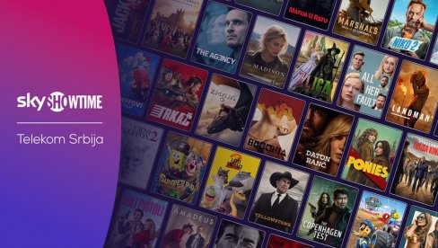 SkyShowtime i Telekom Srbija donose ekskluzivan filmski i serijski sadržaj